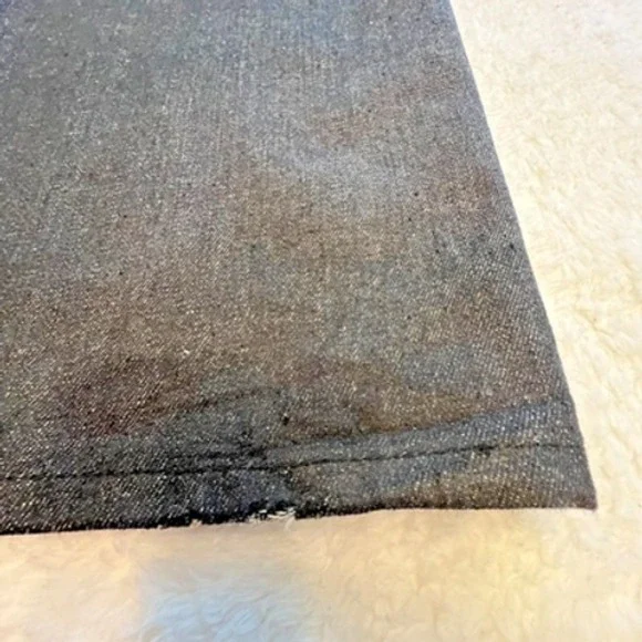 Rocawear Jeans 48x31 Classic Fit BLACK Embroidered Flap Pockets Y2k Baggy Wide - Picture 10 of 10